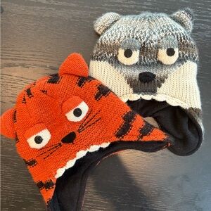 Animal Knit Beanie Hats